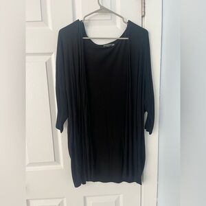Black lightweight Cardigan